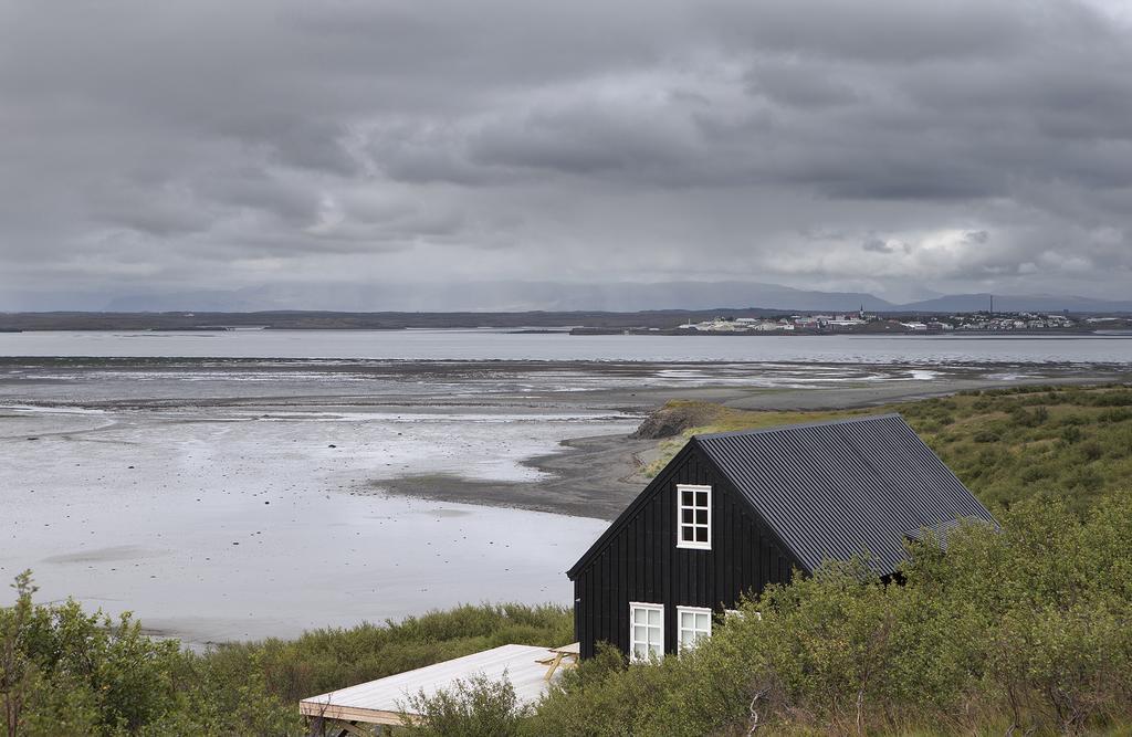 Black Timber House Borgarnes Exteriér fotografie