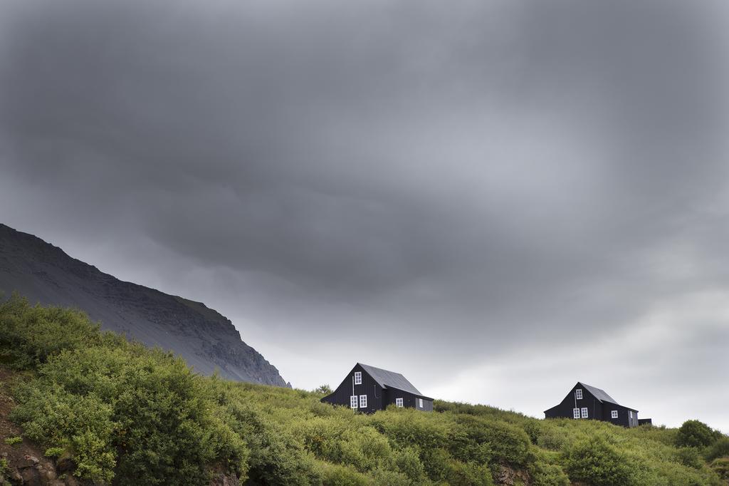 Black Timber House Borgarnes Exteriér fotografie